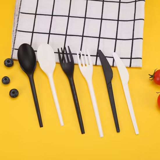 Produttore Forchette e Coltelli Set Cucchiai Posate Compostabili Posate Biodegradabili