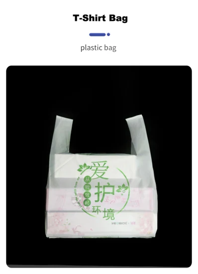 100% compostabile Carry OPP Pouch Supermercato Generi alimentari Vendita al dettaglio Imballaggio senza plastica Biodegradabile PLA Pbat Borse per la spesa Packaging Tote Bag